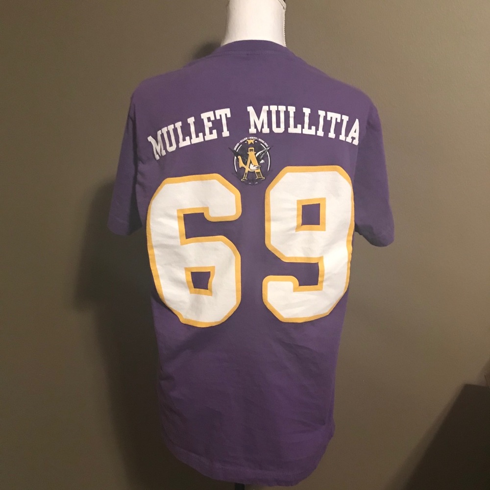 Minnesota Vikings #69 Jared Allen Mullet Mullitia